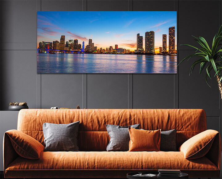 4M 0027 MP 0045 14677776 panoramic view of miami at sunset AOAY3129