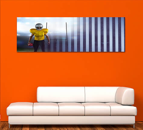 6M 0005 ML 0020 29652918 american football player with stadium transition AOAY2663