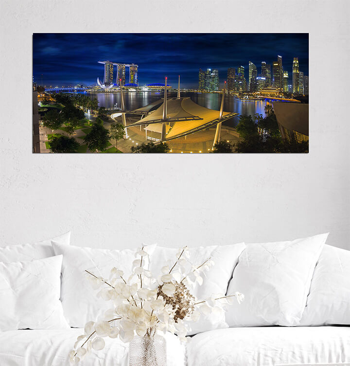 A14 0045 MP 0024 9084322 singapore central business AOAY3092strict skyline at dusk