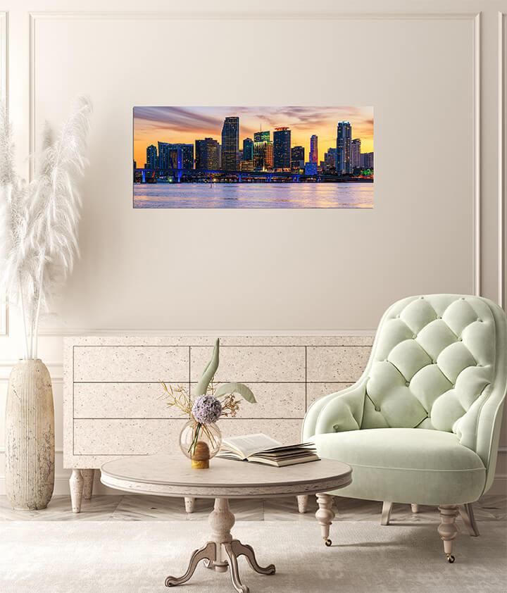 A15 0009 MP 0009 11998096 panoramic sunset miami AOAY3116