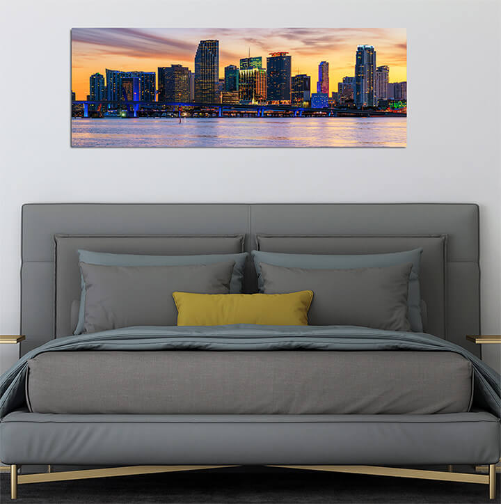 A8 0012 MP 0009 11998096 panoramic sunset miami AOAY3116