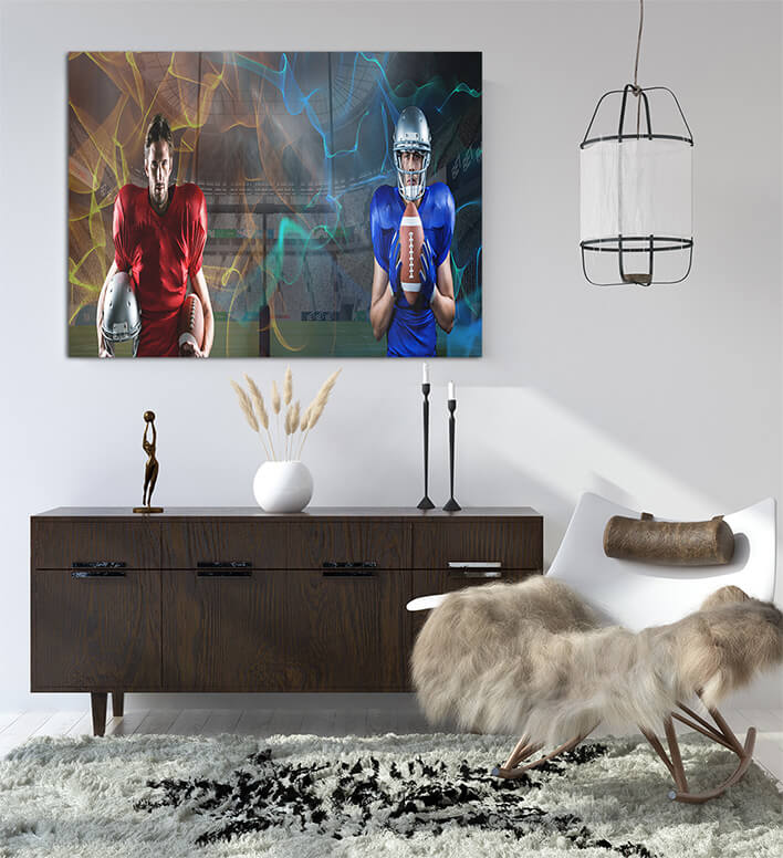 M1 0005 ML 0017 29653518 american football players blue and red AOAY2666