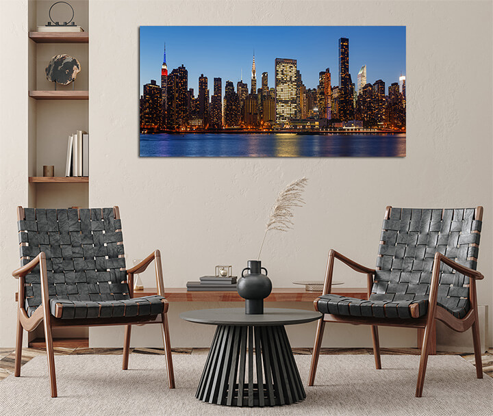 M1 0006 ML 0041 9770928 late evening new york city skyline AOAY3099