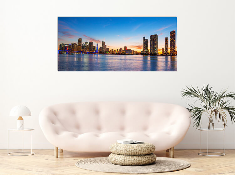 M1 0032 MP 0045 14677776 panoramic view of miami at sunset AOAY3129
