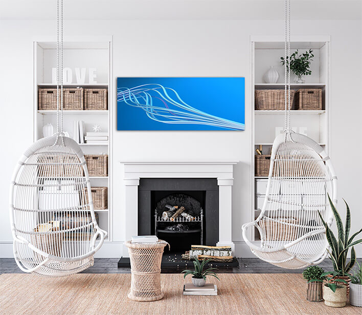 M2 0023 ML 0052 2866499 bound metallic wires on a light background in blue tones AOAY2848