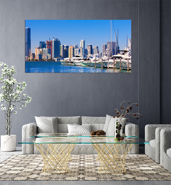 M2 0026 MP 0044 14742462 miami south beach marina with skyline AOAY3130