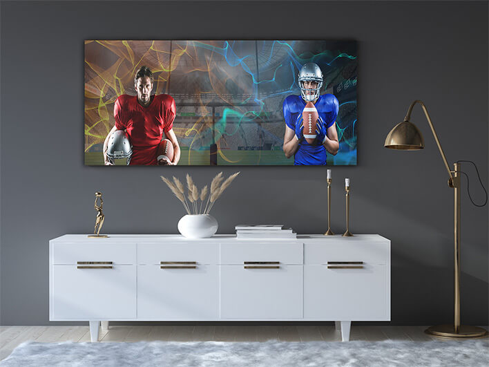 M3 0009 ML 0017 29653518 american football players blue and red AOAY2666