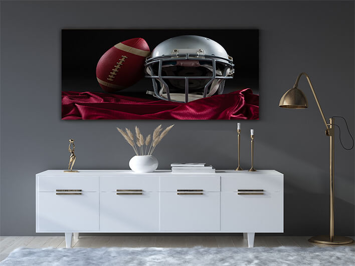 M3 0034 ML 0036 29574354 close up of american football jersey head gear and football AOAY2644