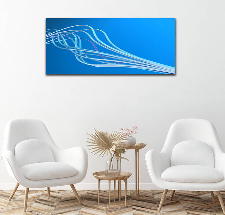 M4 0027 ML 0052 2866499 bound metallic wires on a light background in blue tones AOAY2848