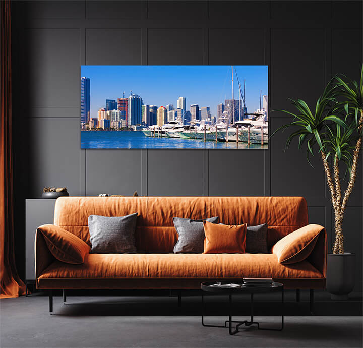 M4 0028 MP 0044 14742462 miami south beach marina with skyline AOAY3130
