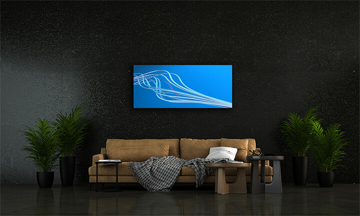 M5 0026 ML 0052 2866499 bound metallic wires on a light background in blue tones AOAY2848