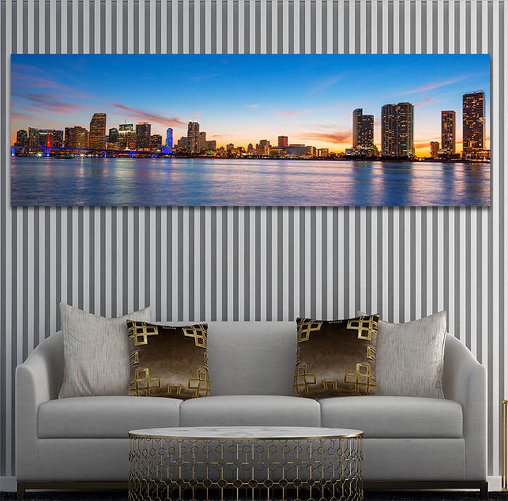 M5 0033 MP 0045 14677776 panoramic view of miami at sunset AOAY3129