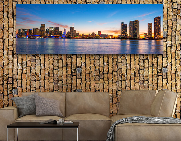 M6 0033 MP 0045 14677776 panoramic view of miami at sunset AOAY3129