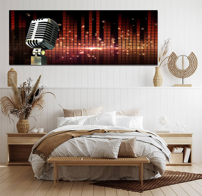 M7 0003 ML 0047 20603900 digitally generated retro chrome microphone AOAY2763