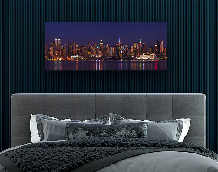 R1 0007 ML 0045 4214046 midtown manhattan skyline and the hudson river at night new york usa AOAY3075
