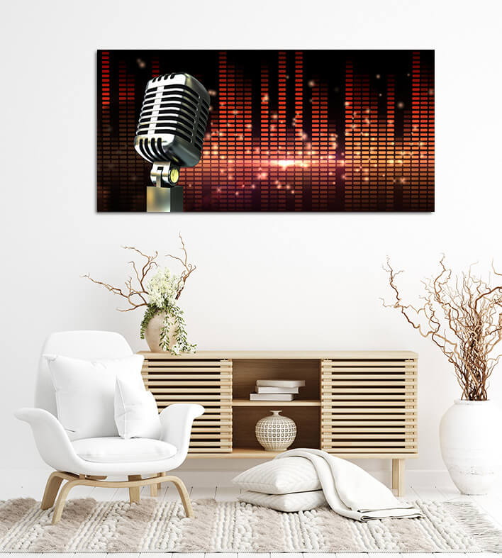 S2 0066 ML 0047 20603900 digitally generated retro chrome microphone AOAY2763