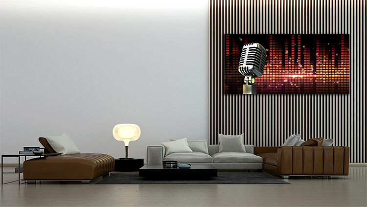 S3 0068 ML 0047 20603900 digitally generated retro chrome microphone AOAY2763