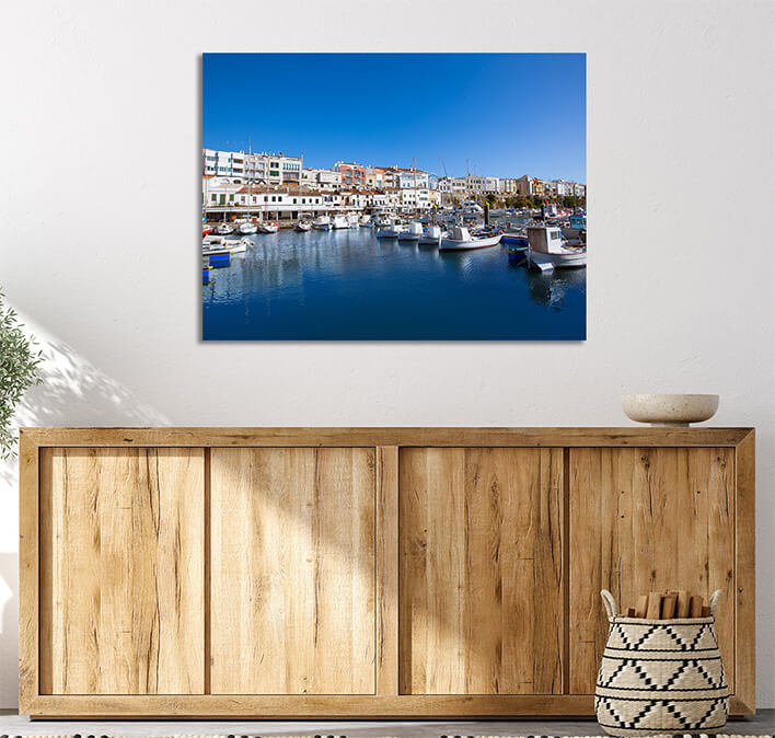 1M 0009 MS 0010 9974390 ciutadella menorca marina port boats balearic islands AOAY2919