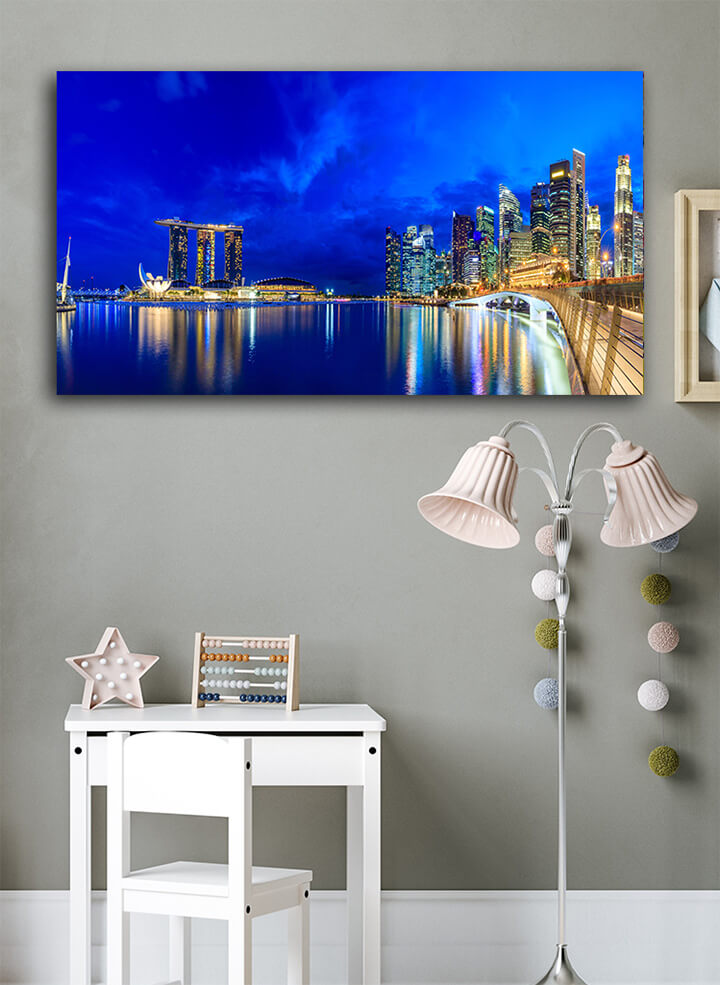 2M 0009 ML 0005 43142776 landscape of skyline singapore financial district AOAY3277
