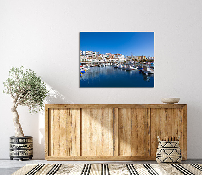 M1 0009 MS 0010 9974390 ciutadella menorca marina port boats balearic islands AOAY2919
