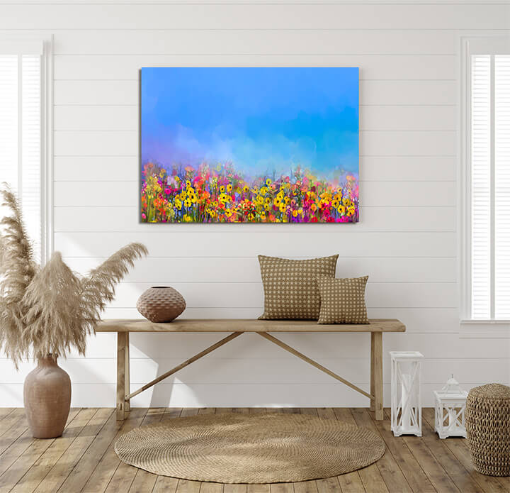 M5 0010 MP 0004 22743886 oil painting of summer spring flowers cornflower daisy flower AOAY3570