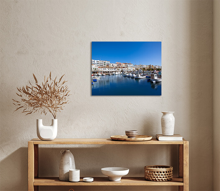 M6 0009 MS 0010 9974390 ciutadella menorca marina port boats balearic islands AOAY2919