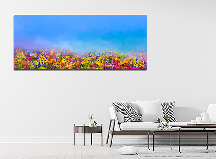 M7 0006 MP 0004 22743886 oil painting of summer spring flowers cornflower daisy flower AOAY3570