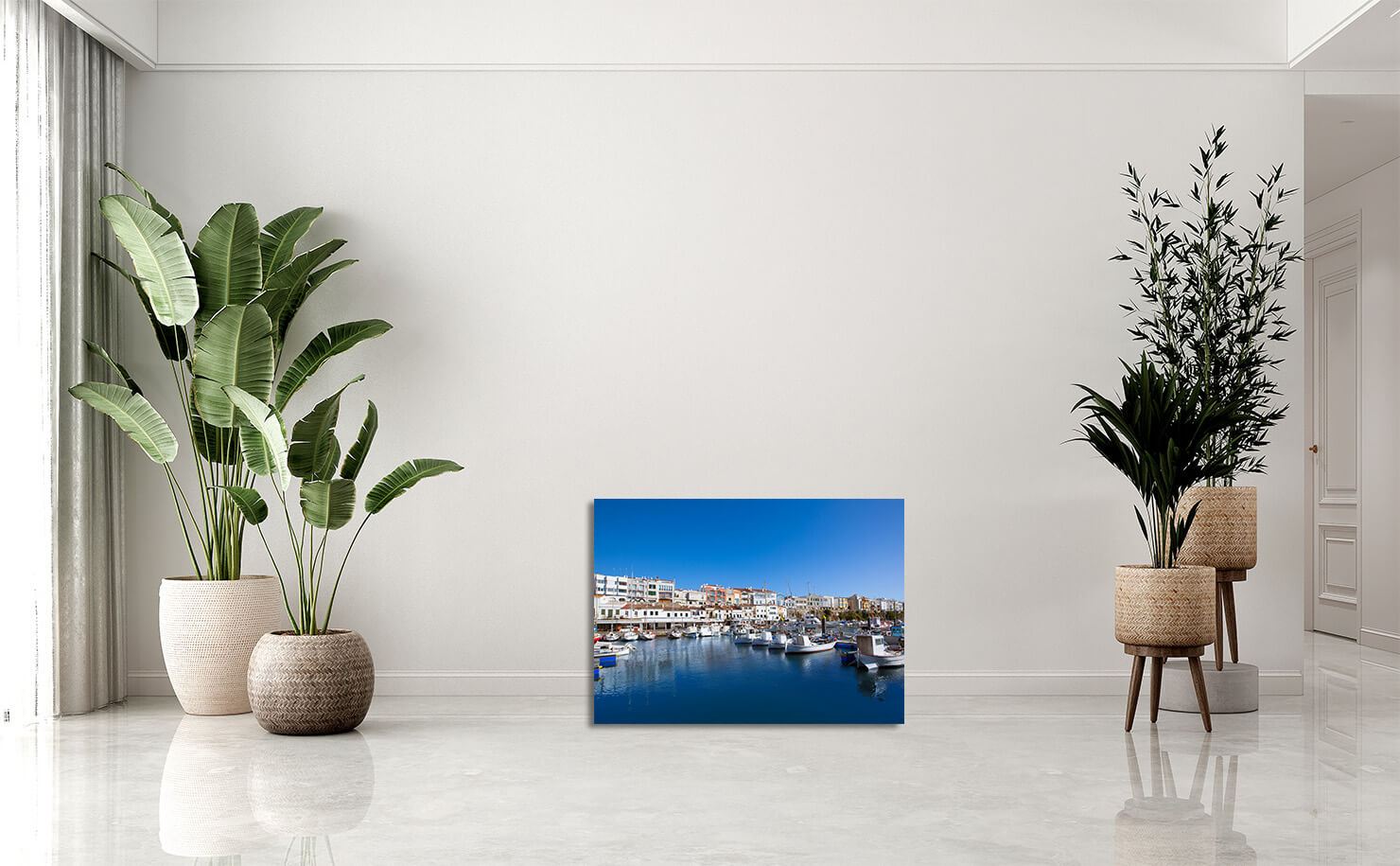 M8 0009 MS 0010 9974390 ciutadella menorca marina port boats balearic islands AOAY2919