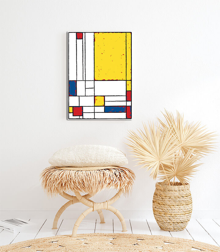 M4 0003 MP 0003 41319308 Cubist painting Yellow main AOAA3050