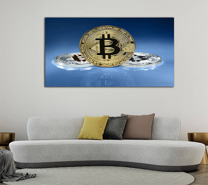 R10 0023 MP 0024 39024094 physical bitcoins virtual crypto currency coin blockchain technology AOAY3982