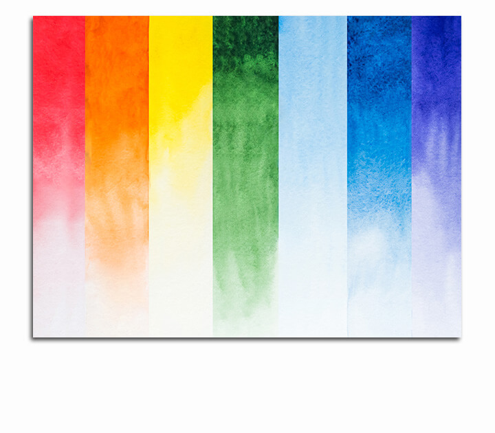 R1 0044 MP 0042 40895832 rainbow watercolor composition in separated stripes AOAY3660