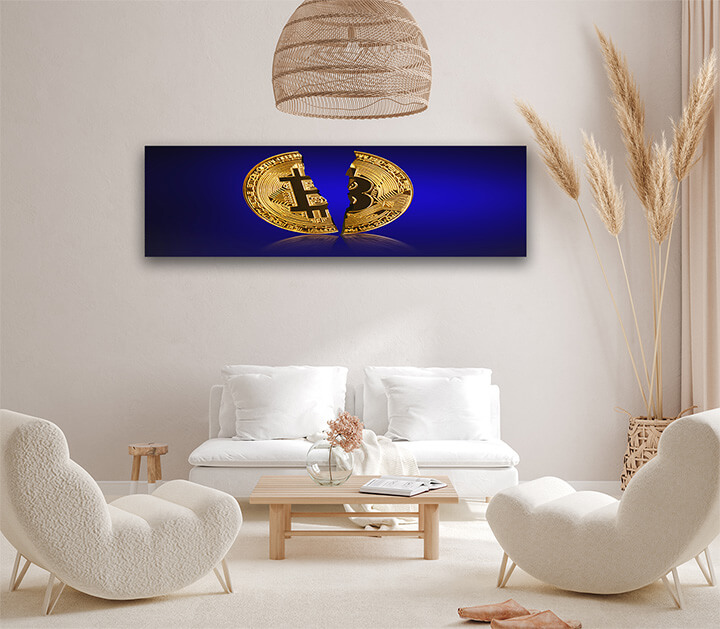 R2 0020 MP 0002 39023774 physical bitcoin virtual crypto currency coin blockchain technology AOAY3979