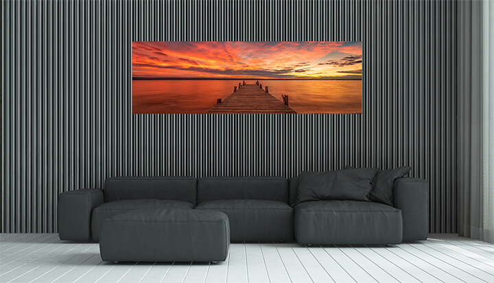 R3 0009 MP 0032 45242924 exciting colorful sunset view from the shore with a wooden pier AOAY3781