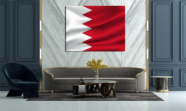 R4 0010 ML 0012 Bahrain Waving Flag AOAY4035
