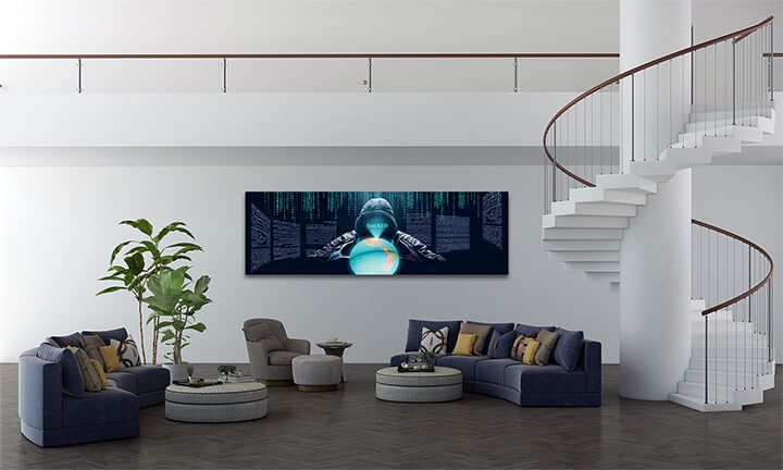 R4 0022 MP 0025 39024084 anonymous internet hacker in front of computer web crime concept AOAY3981