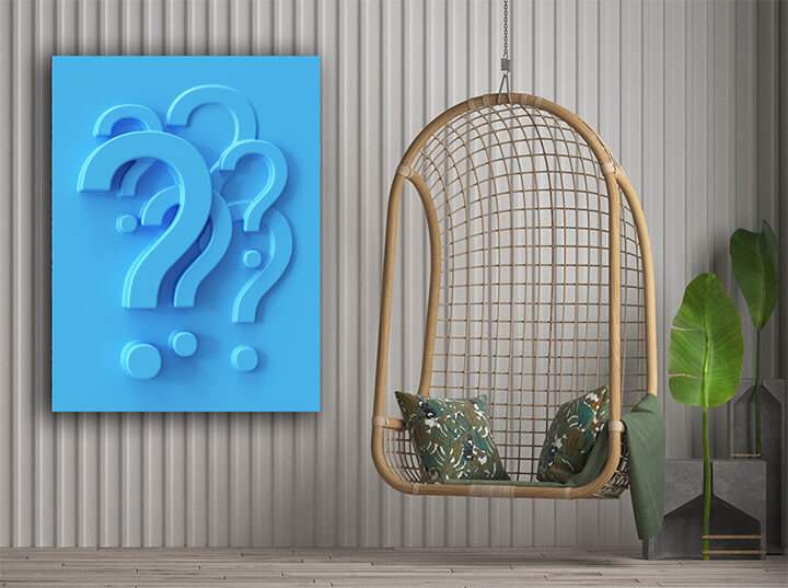 R4 0031 MP PORTRIATE 0029 45313716 large question mark in blue colors 3d render AOAY3889