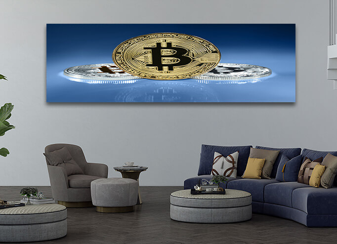 R5 0023 MP 0024 39024094 physical bitcoins virtual crypto currency coin blockchain technology AOAY3982