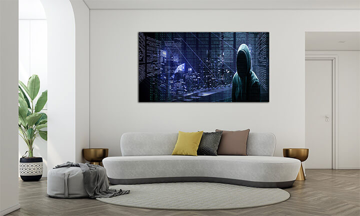 R7 0017 MP 0005 39023460 anonymous internet hacker in front of computer web crime concept AOAY3976