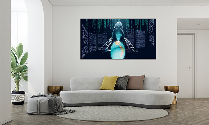 R7 0022 MP 0025 39024084 anonymous internet hacker in front of computer web crime concept AOAY3981