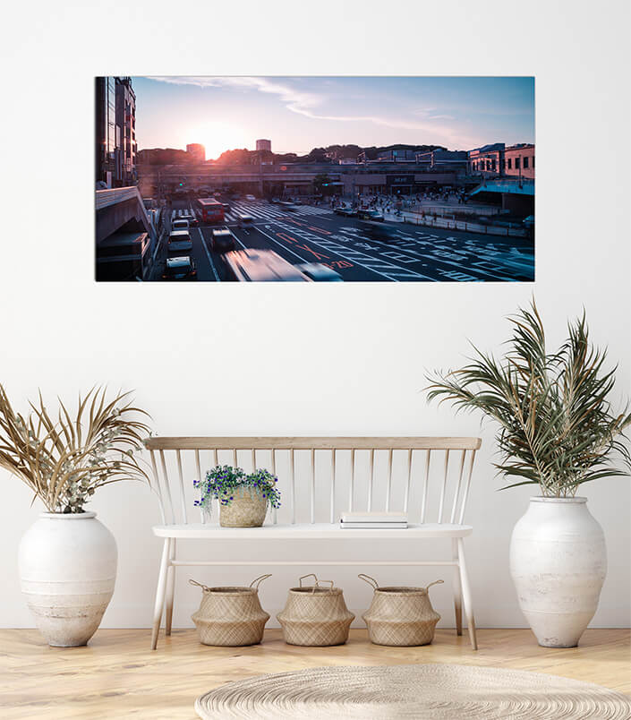 M3 0011 MOCKUPs 0018 32633126 view of ueno station crossing before sunset motion blur AOAY4591