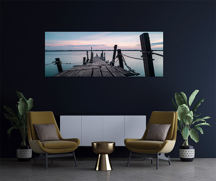 M6 0019 MOCKUPs 0010 32634486 old wooden jetty out to the sea view during sunset AOAY4601