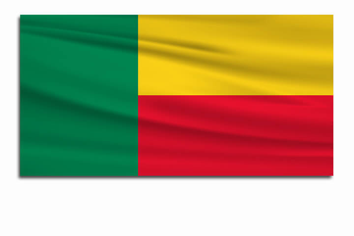 R10 0018 ML 0002 Benin Waving Flag AOAY4266