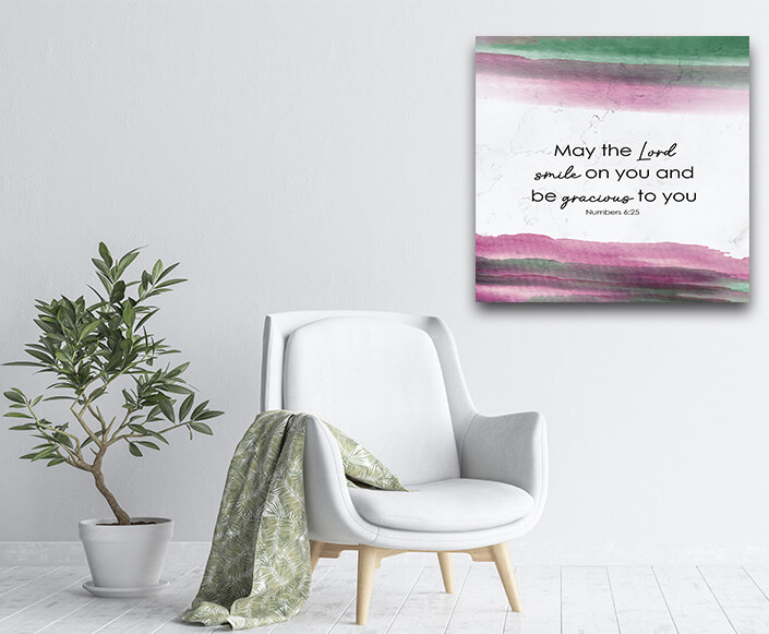 R2 0003 M MS 0001 MS 0005 NUMBERS 6.25 May the Lord Smile on you and be gracious to you. 04 AOAY3581