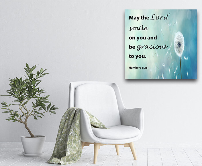 R2 0005 M MS 0007 MS 0008 NUMBERS 6.25 May the Lord Smile on you and be gracious to you. 01 AOAY3579