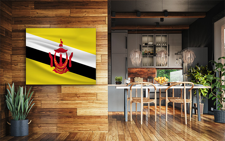 R3 0047 ML 0039 Brunei Waving Flag AOAY4262