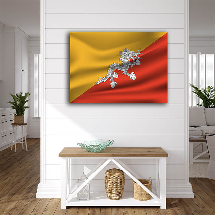 R5 0018 ML 0001 Bhutan Waving Flag AOAY4031