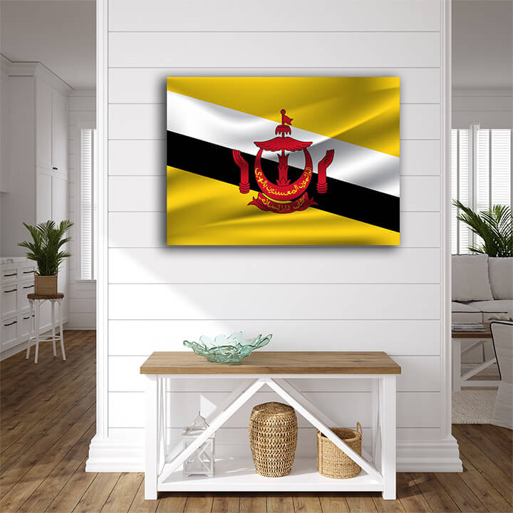 R5 0029 ML 0040 Brunei Waving Flag AOAY4029