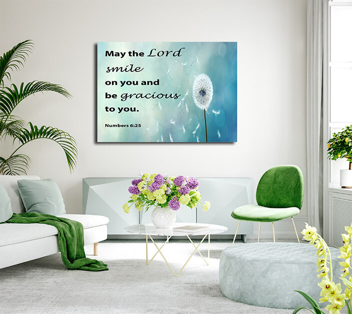 R6 0005 M MS 0007 MS 0008 NUMBERS 6.25 May the Lord Smile on you and be gracious to you. 01 AOAY3579