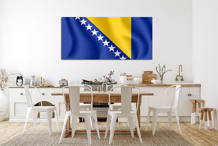 R6 0025 ML 0046 Bosnia and Herzegovina Waving Flag AOAY4197