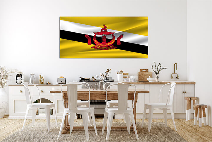 R6 0031 ML 0040 Brunei Waving Flag AOAY4029